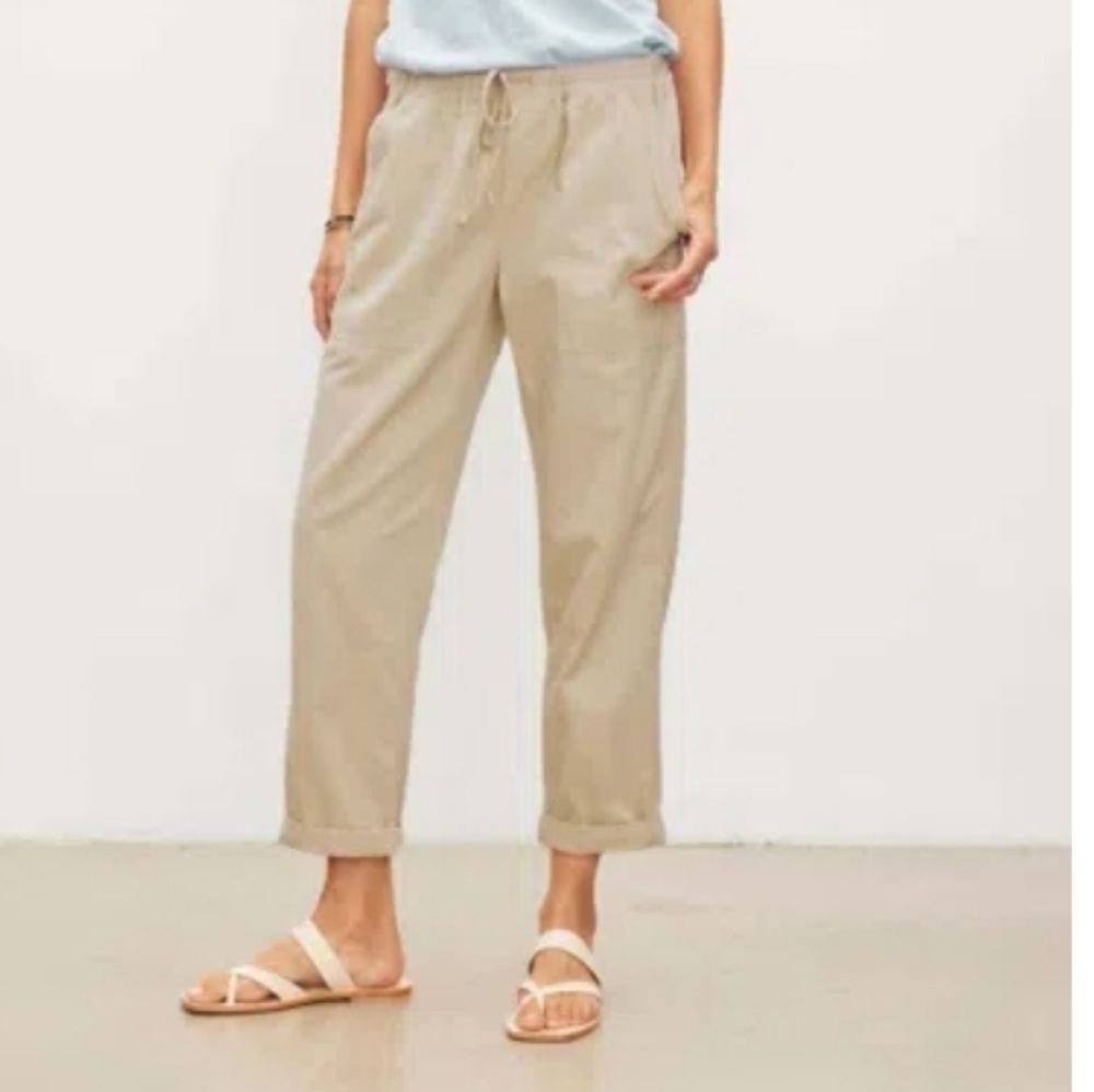 Velvet By Graham & Spencer Misty Pant Small Sand Beige